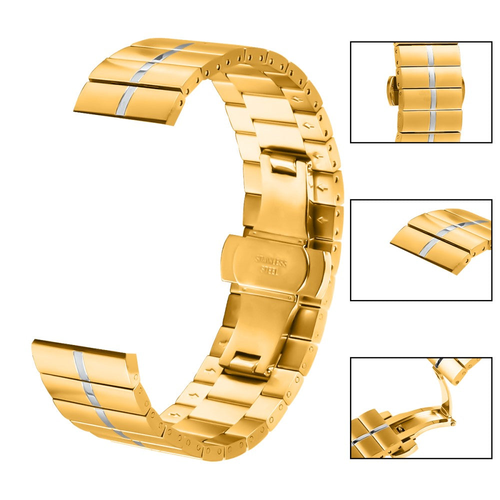 Mega Cool Xiaomi Imilab KW66 Metal Strap - Gold#serie_3