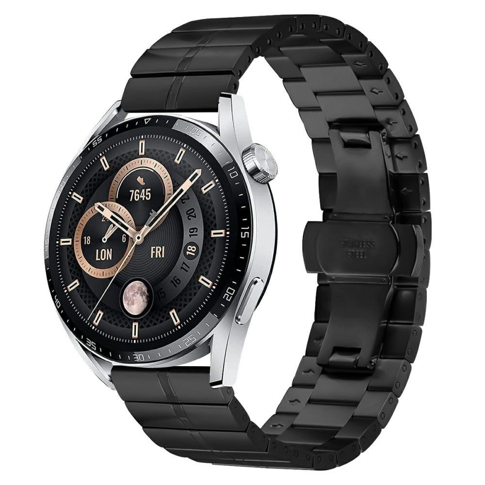 Delightful Amazfit Bip 5 Metal Strap - Black#serie_2