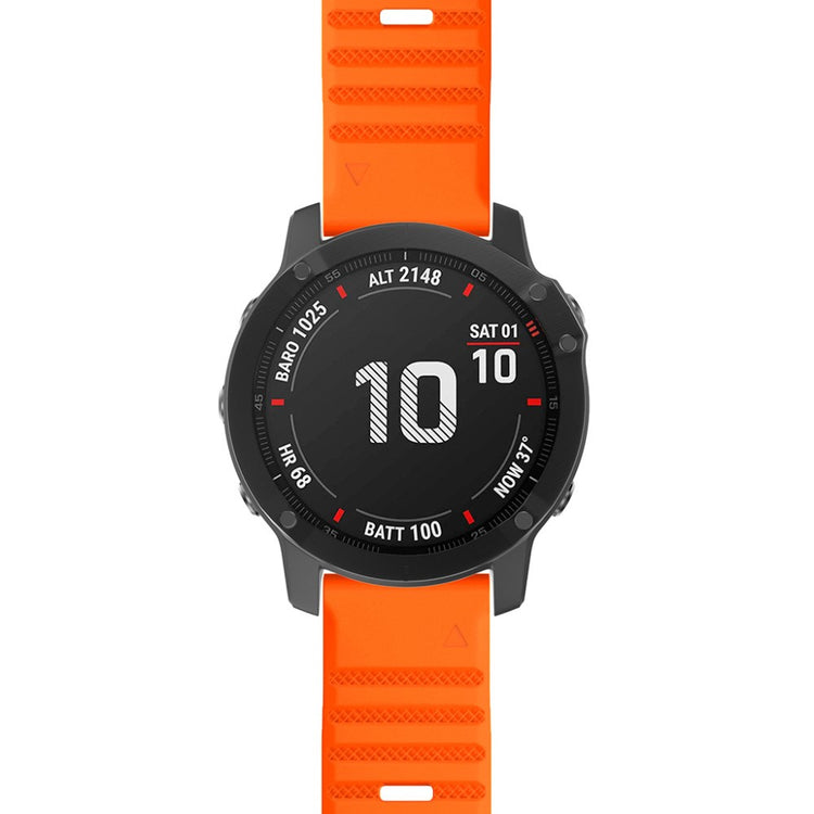 Super Nice Garmin Smartwatch Silicone Universel Strap - Orange#serie_4