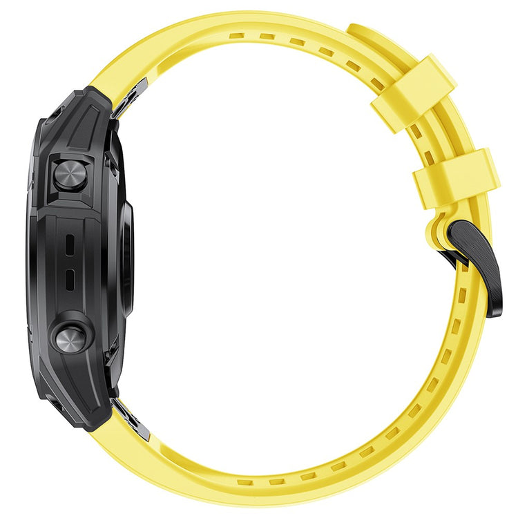 Very Cool Garmin Smartwatch Silicone Universel Strap - Yellow#serie_6