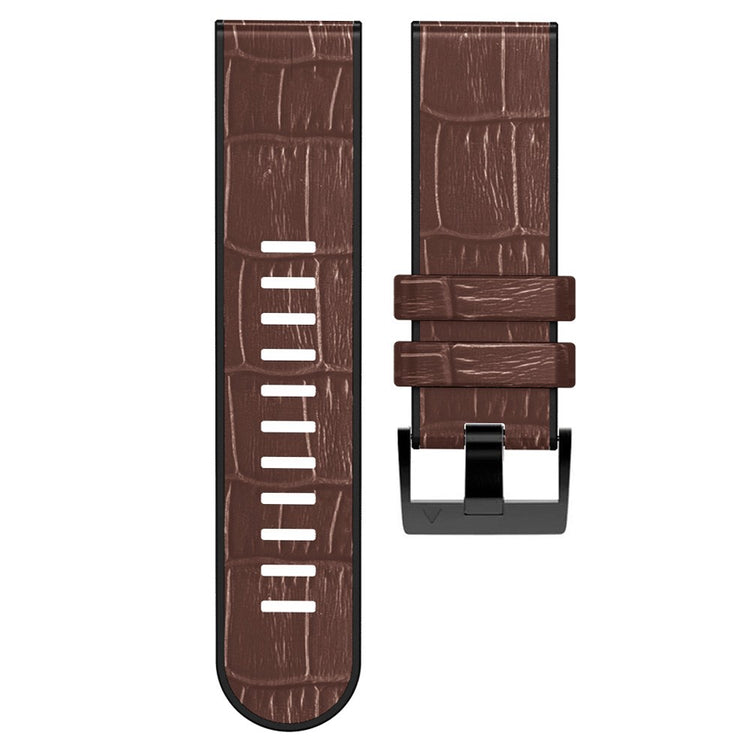 Super Cool Garmin Smartwatch Silicone Universel Strap - Brown#serie_3