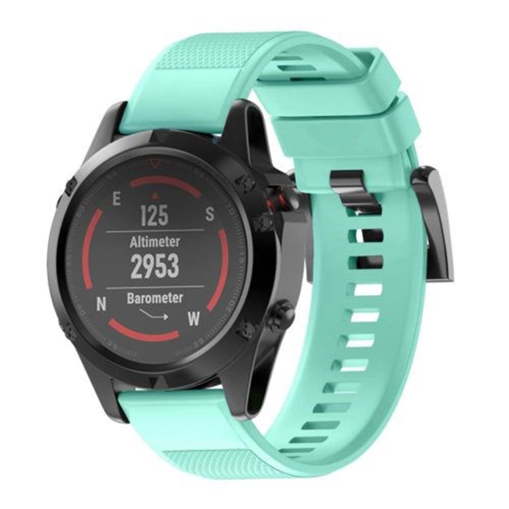 Super Durable Garmin Smartwatch Silicone Universel Strap - Green#serie_13