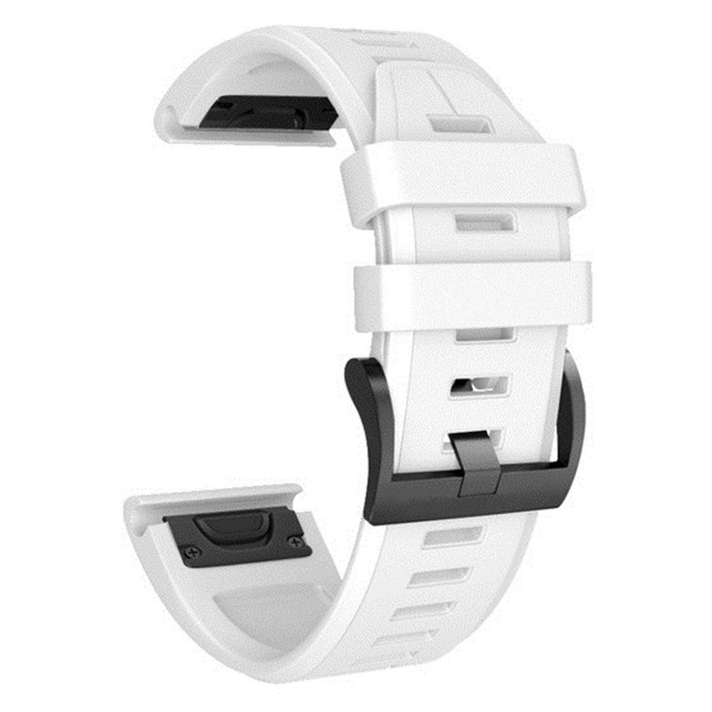 Very Stylish Garmin Smartwatch Silicone Universel Strap - White#serie_2