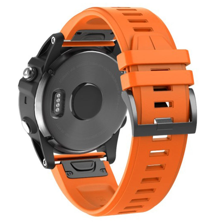 Super Stylish Garmin Smartwatch Silicone Universel Strap - Orange#serie_5