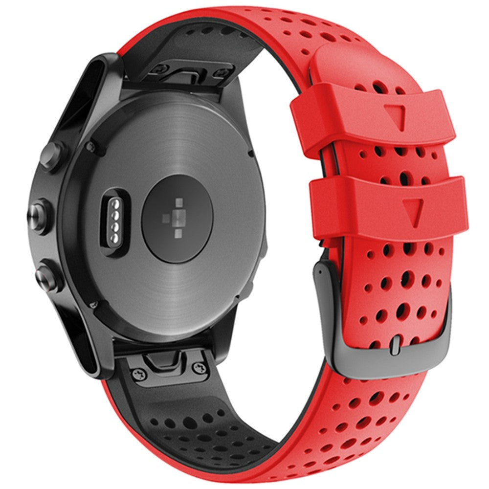 Very Cool Garmin Smartwatch Silicone Universel Strap - Red#serie_4