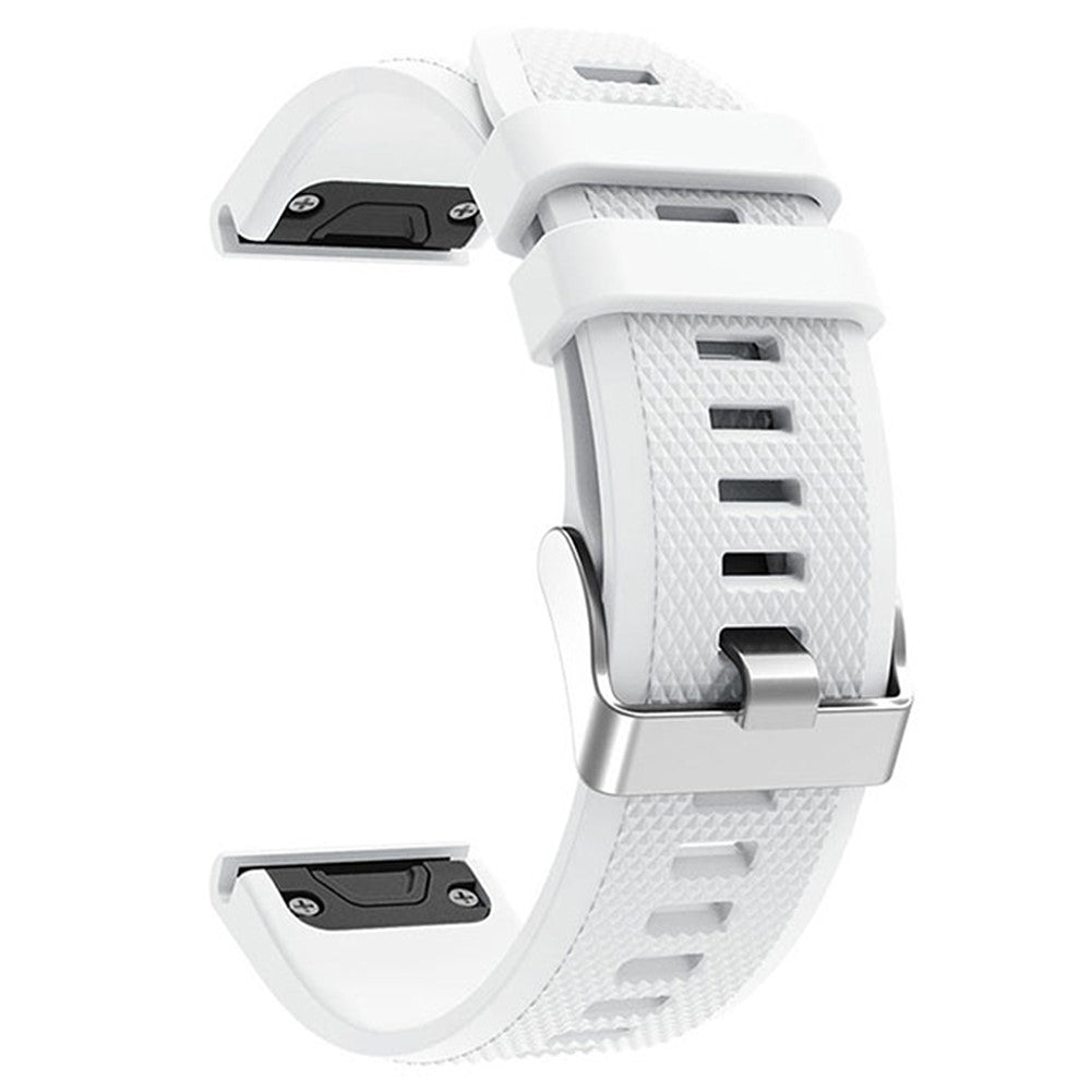 Very Pleasant Garmin Smartwatch Silicone Universel Strap - White#serie_2