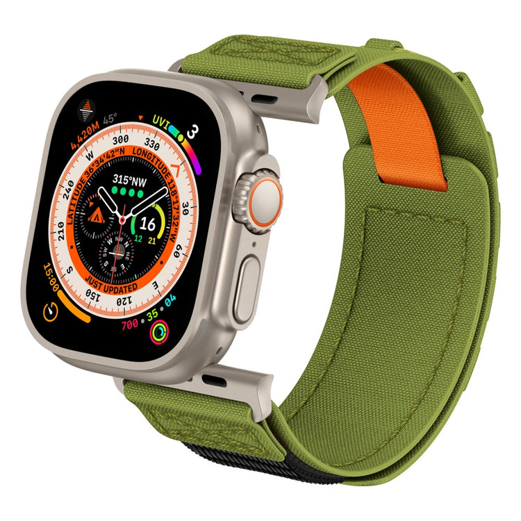 Incredibly Sweet Apple Smartwatch Nylon Universel Strap - Green#serie_1