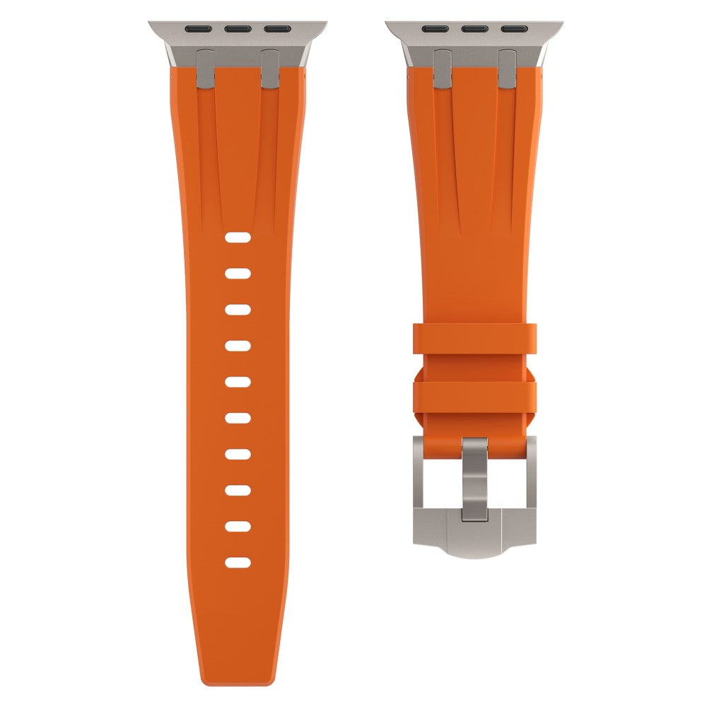 Lovely Apple Smartwatch Silicone Universel Strap - Orange#serie_1