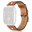 Veldig Elegant Apple Smartwatch Ekte Lær Universal Reim
