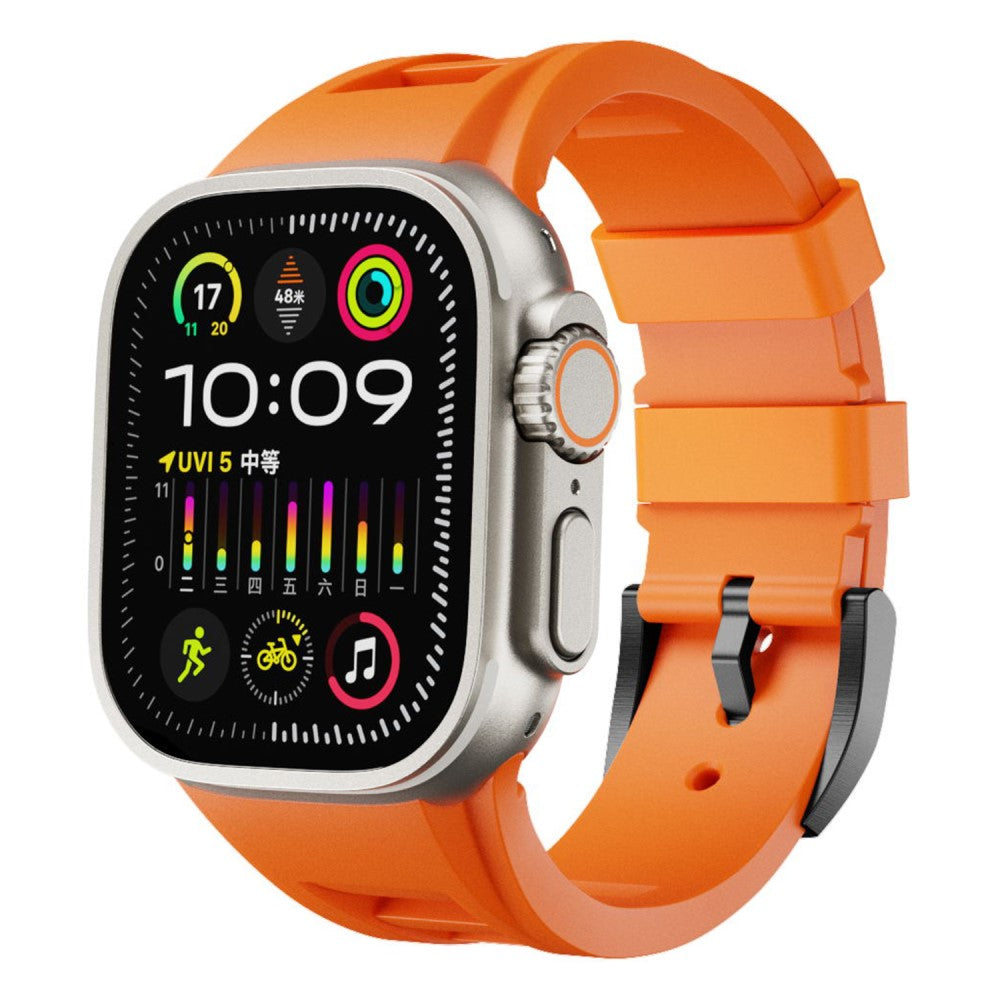 Very Cool Apple Smartwatch Silicone Universel Strap - Orange#serie_5