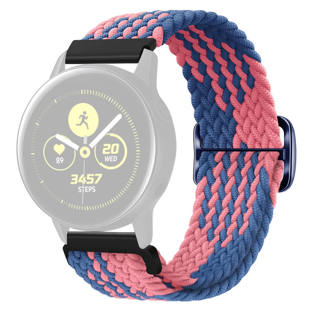 Absolutely Stylish Samsung Smartwatch Nylon Universel Strap - Pink#serie_4