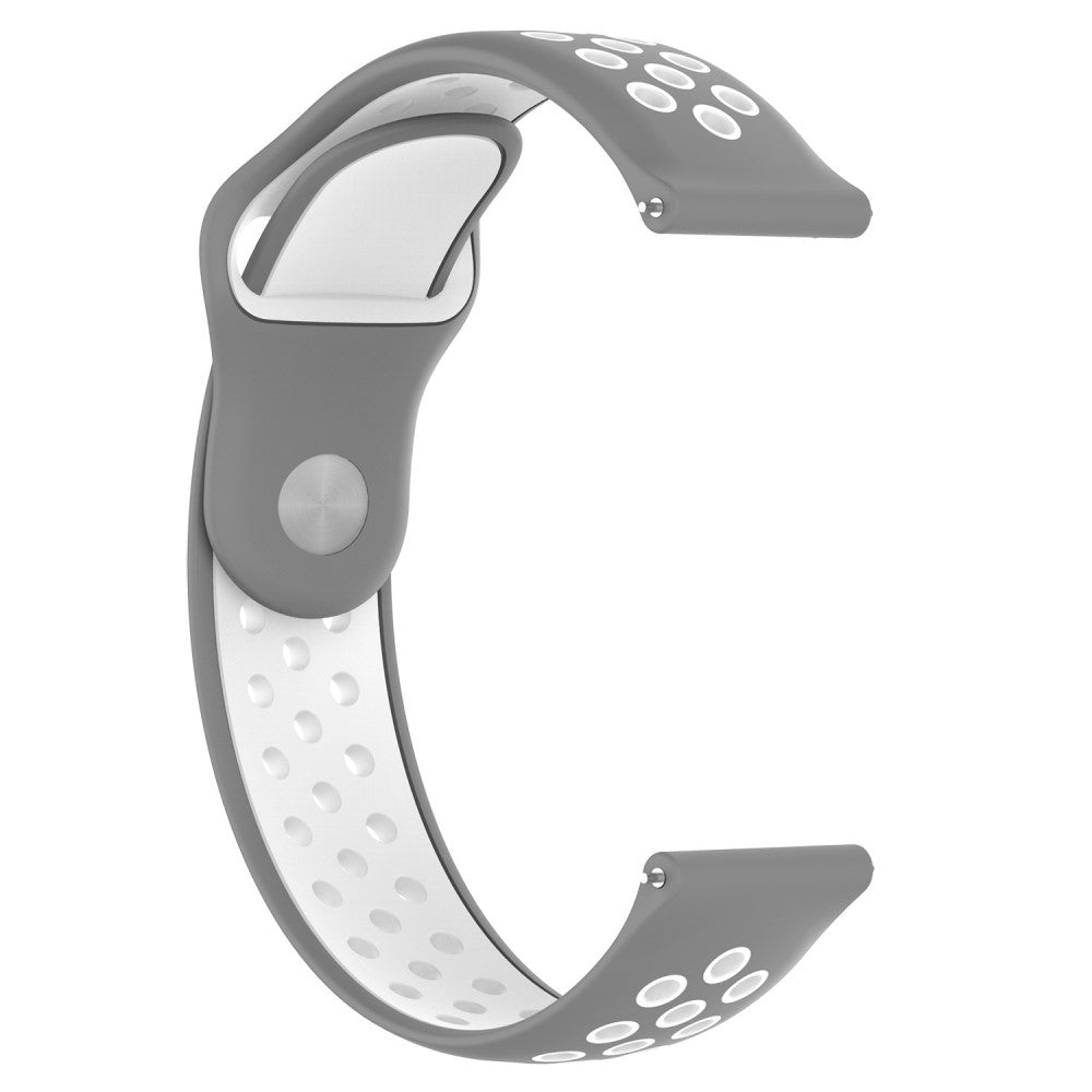 Absolutely Cool Samsung Smartwatch Silicone Universel Strap - Silver#serie_10