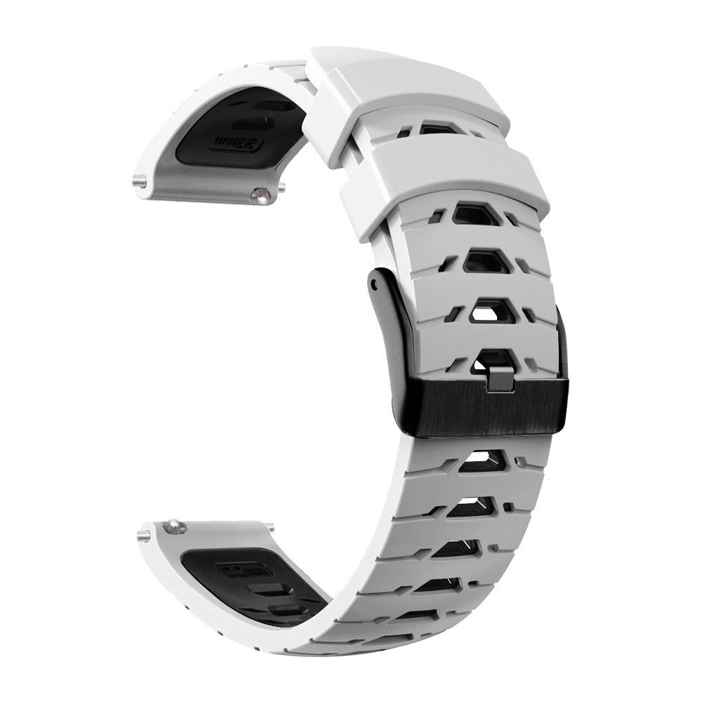 Incredibly Pleasant Smartwatch Silicone Universel Strap - White#serie_2