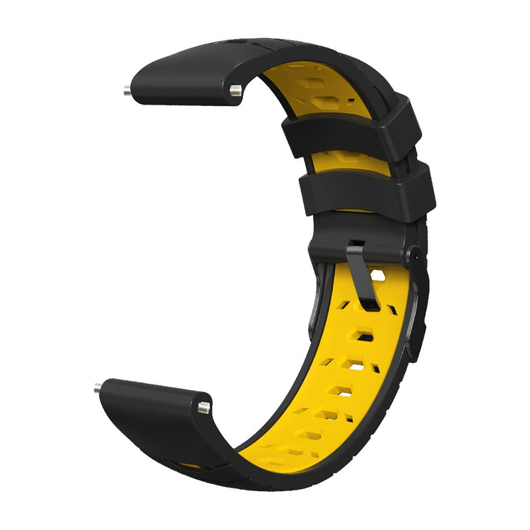 Incredibly Pleasant Smartwatch Silicone Universel Strap - Yellow#serie_6