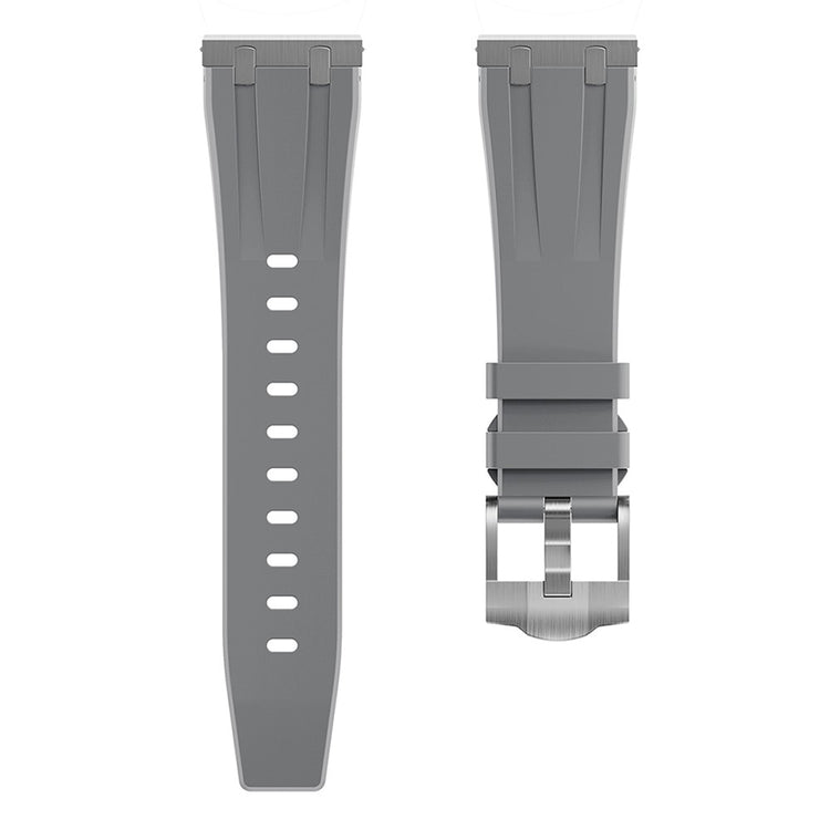 Super Stylish Smartwatch Silicone Universel Strap - Silver#serie_10