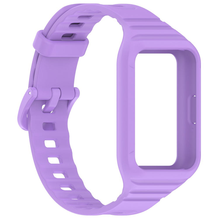 Super Nice Samsung Galaxy Fit 3 Silicone Strap - Purple#serie_1