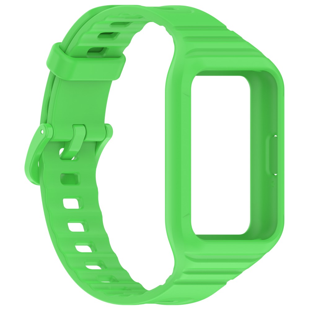 Super Nice Samsung Galaxy Fit 3 Silicone Strap - Green#serie_12