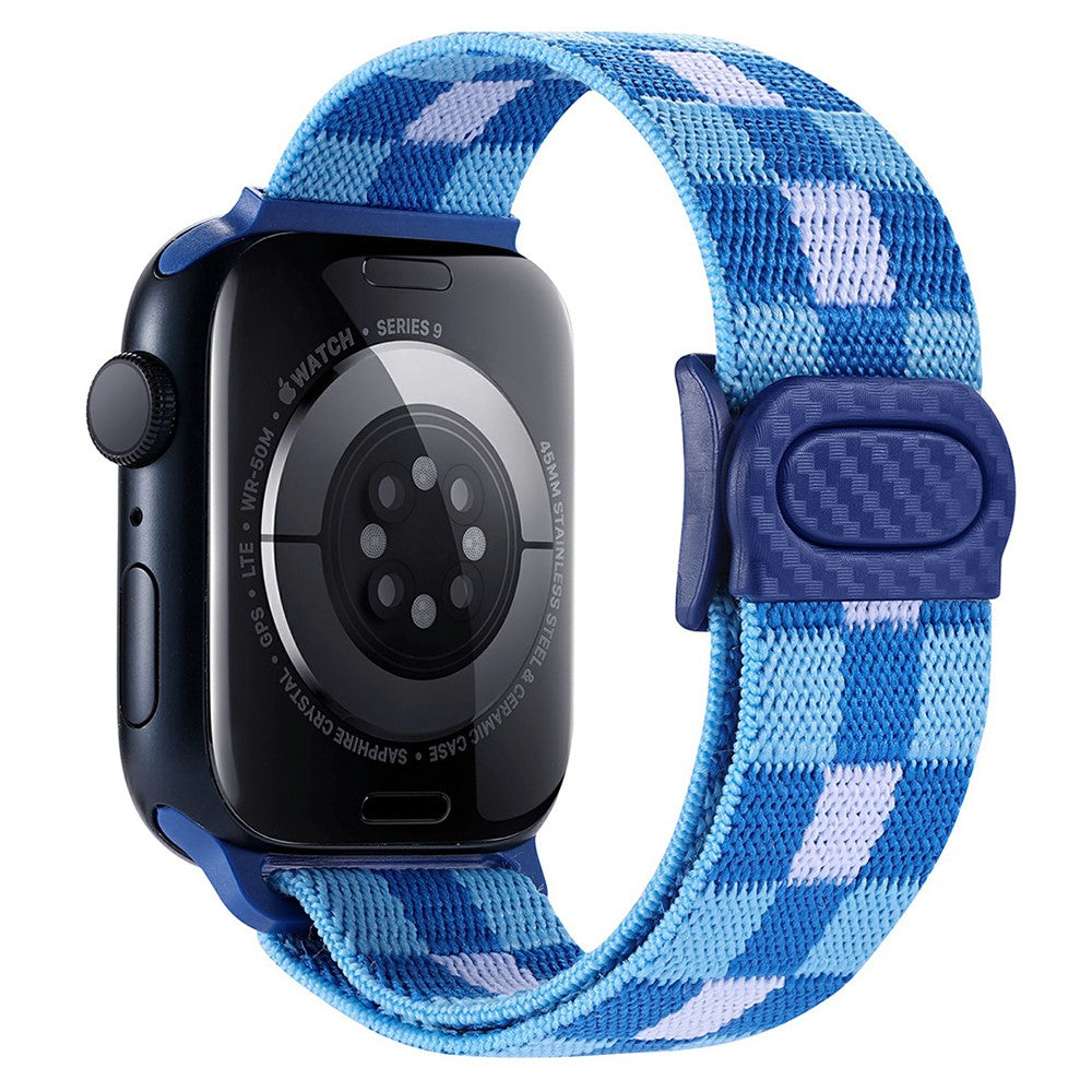 Elegant Apple Smartwatch Nylon Universel Strap - Blue#serie_6