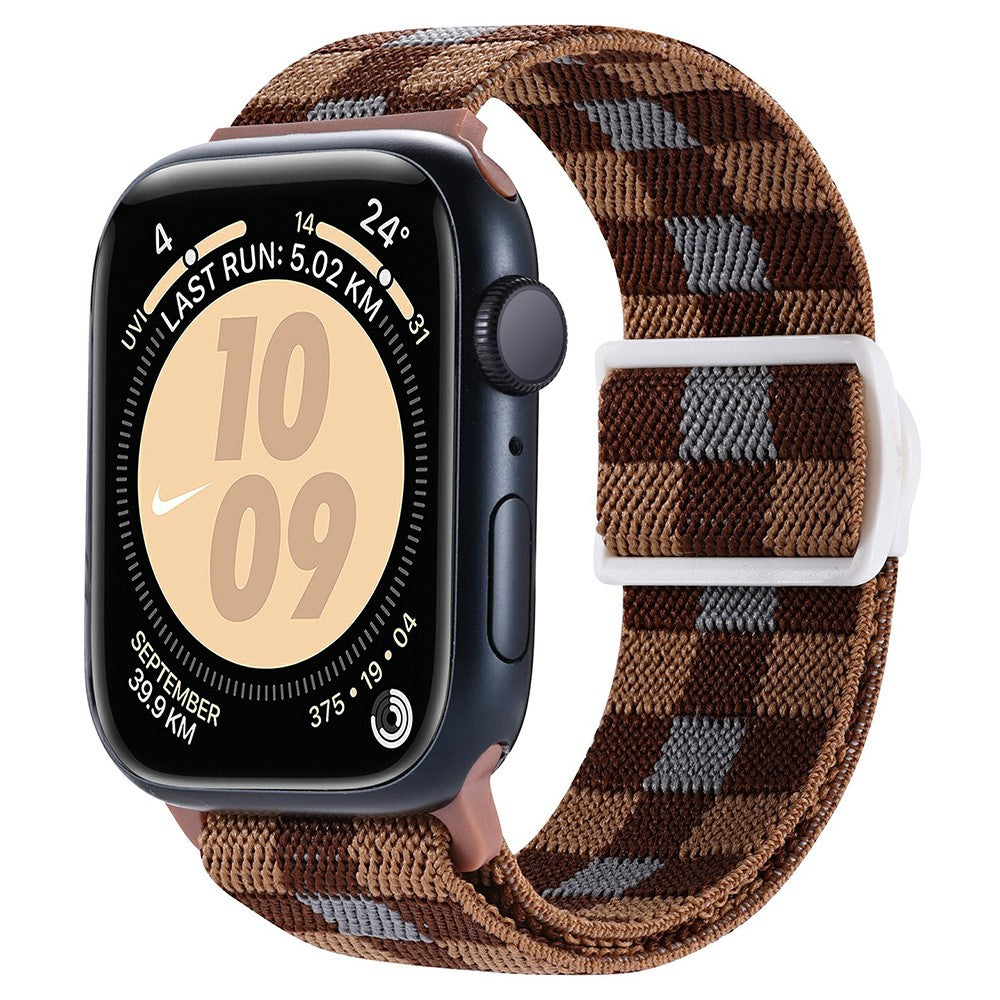 Super Stylish Apple Smartwatch Nylon Universel Strap - Brown#serie_7