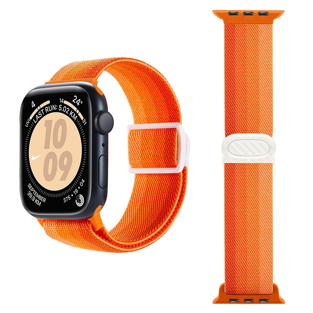 Incredibly Pleasant Apple Smartwatch Nylon Universel Strap - Orange#serie_11