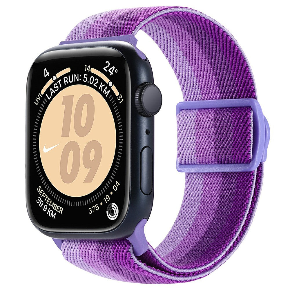 Incredibly Pleasant Apple Smartwatch Nylon Universel Strap - Purple#serie_15