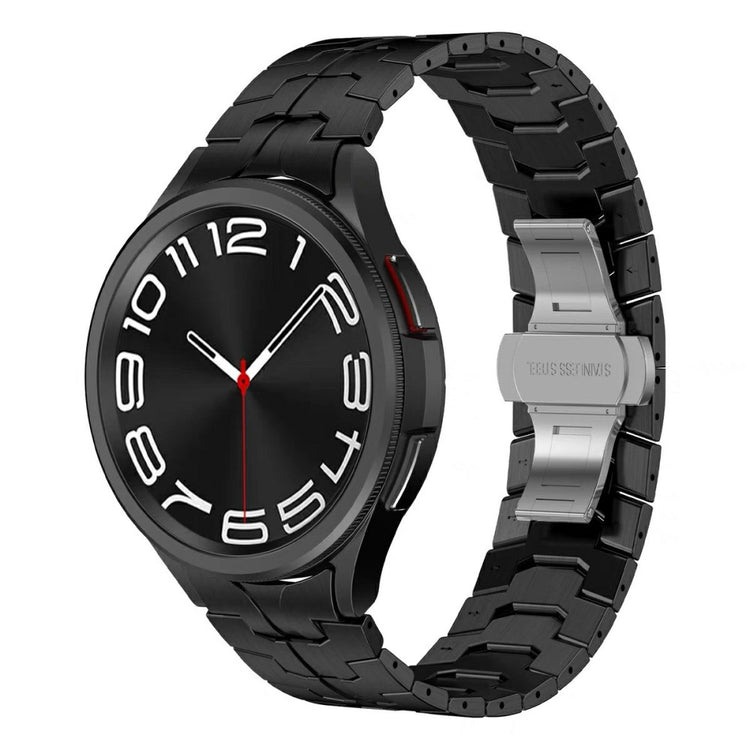 Very Beautiful Samsung Smartwatch Metal Universel Strap - Black#serie_3