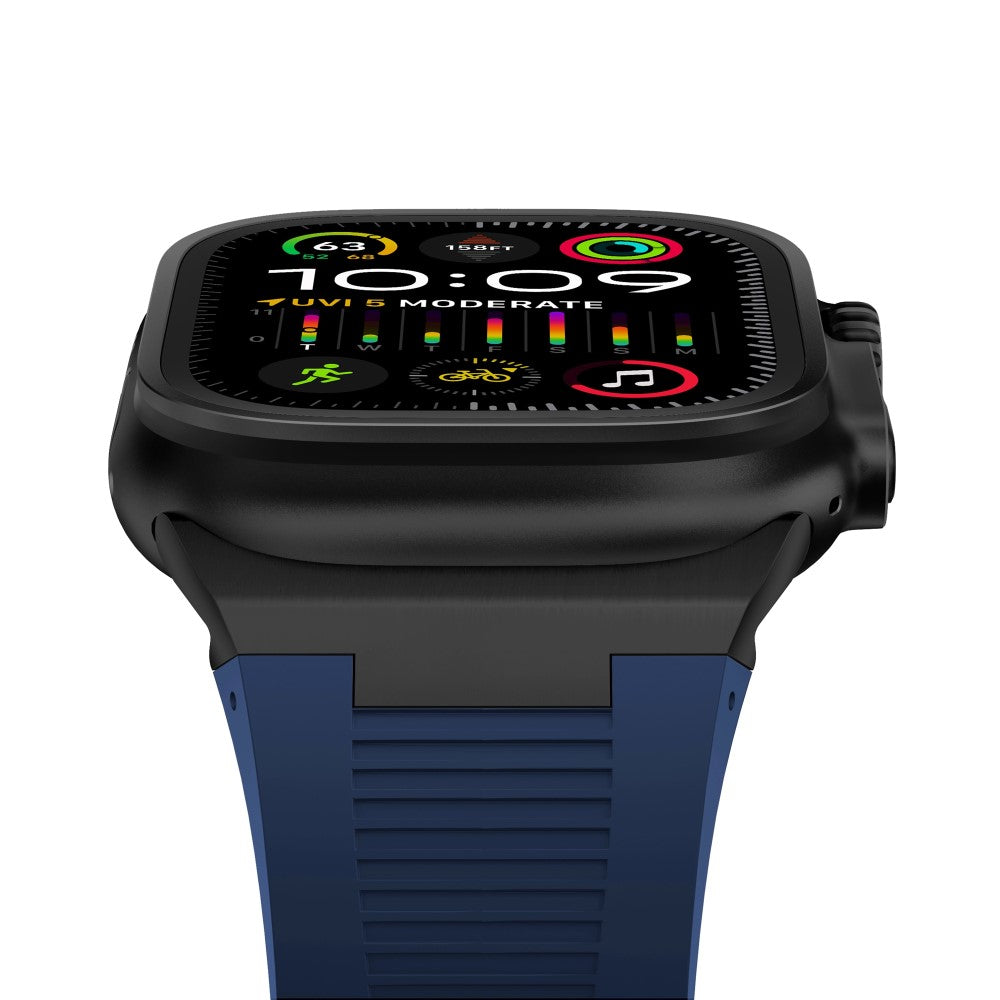 Remarkably Neat Apple Smartwatch Silicone Universel Strap - Blue#serie_5