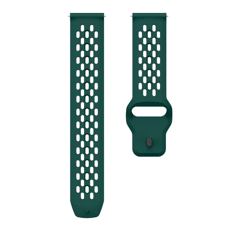 Absolutely Reliable Smartwatch Silicone Universel Strap - Green#serie_6