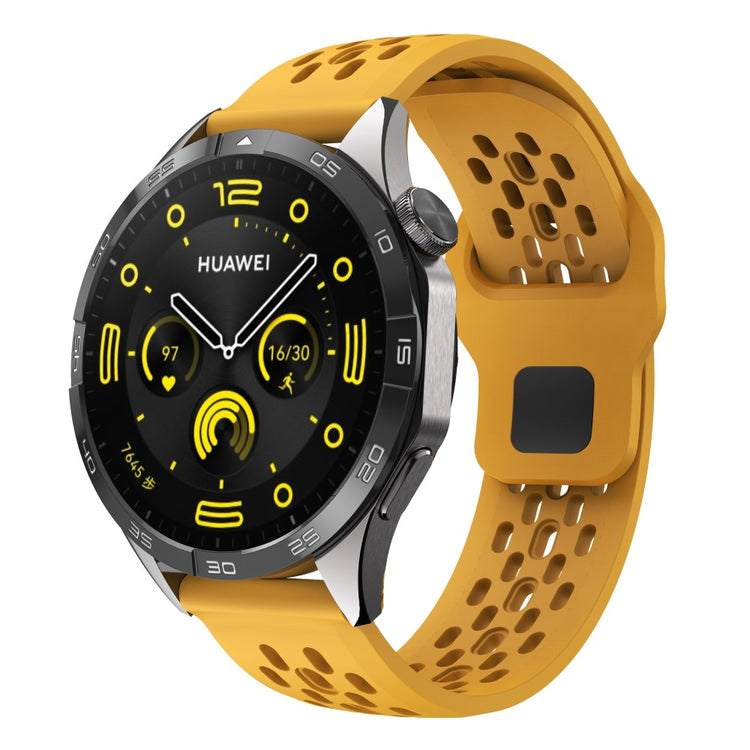 Incredibly Agreeable Smartwatch Silicone Universel Strap - Yellow#serie_1