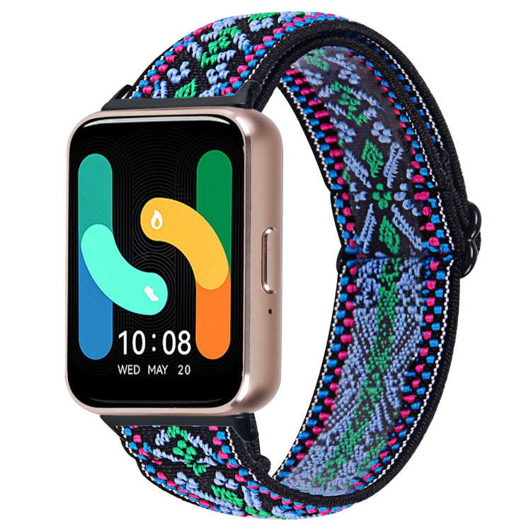 Really Cool Samsung Galaxy Fit 3 Nylon Strap - Multicolor#serie_12