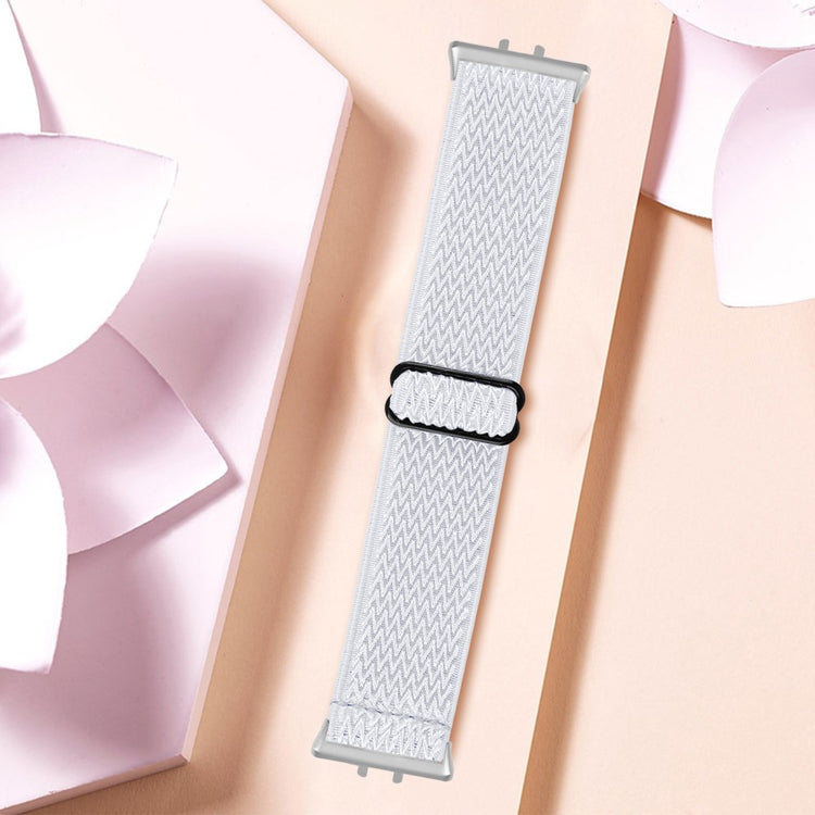 Absolutely Fashionable Samsung Galaxy Fit 3 Nylon Strap - White#serie_1