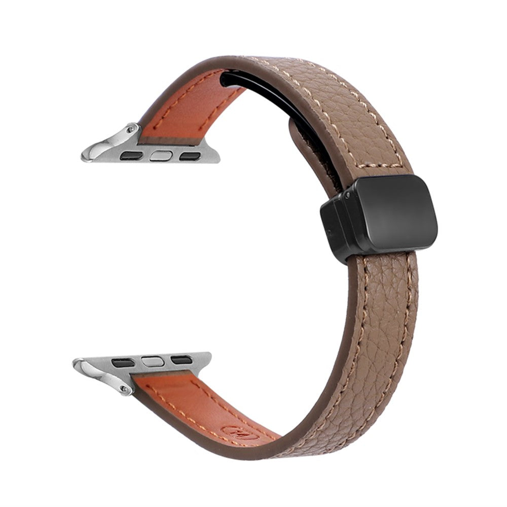 Mega Delightful Apple Smartwatch Pu Leather Universel Strap - Brown#serie_3