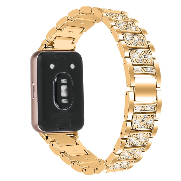 Absolutely Fantastic Samsung Galaxy Fit 3 Rhinestone Strap - Gold#serie_2