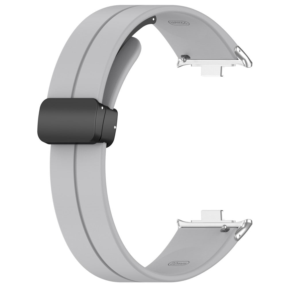 Xiaomi Redmi Watch 4 / Xiaomi Smart Band 8 Pro Silicone Universel Strap - Silver#serie_9