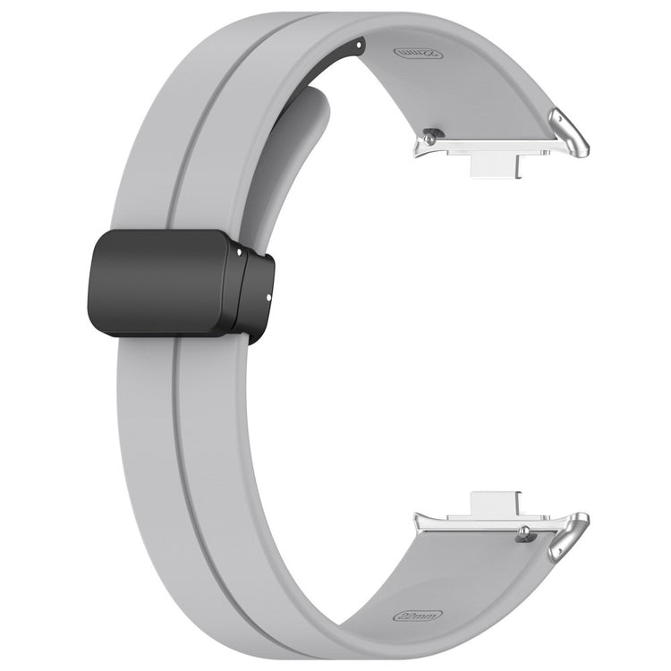 Xiaomi Redmi Watch 4 / Xiaomi Smart Band 8 Pro Silicone Universel Strap - Silver#serie_9