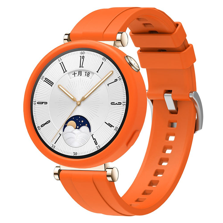 Absolutely Cool Huawei Watch GT 4 41mm Silicone Strap - Orange#serie_3