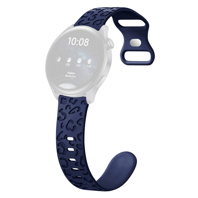 Remarkably Fantastic Smartwatch Silicone Universel Strap - Blue#serie_10