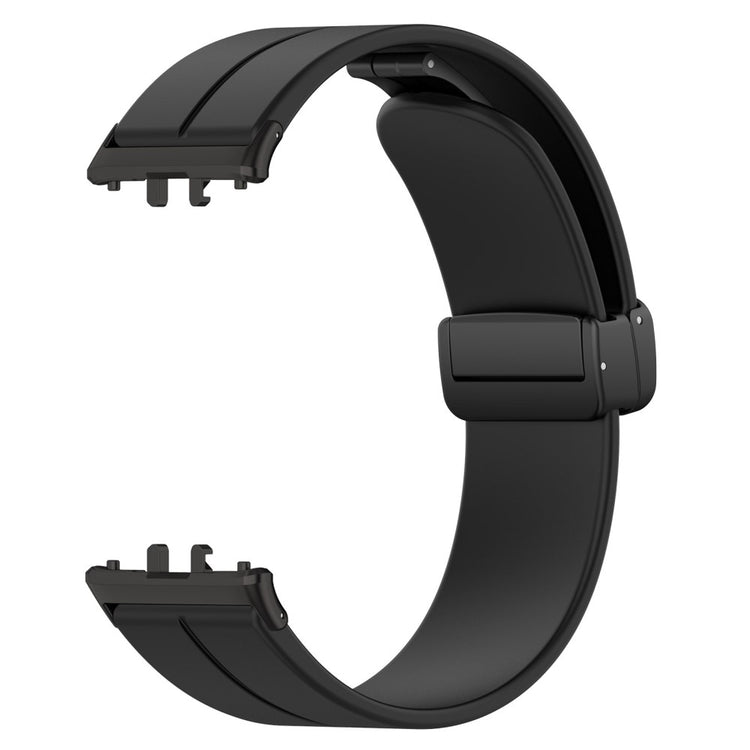 Super Comfortable Samsung Galaxy Fit 3 Silicone Strap - Black#serie_1