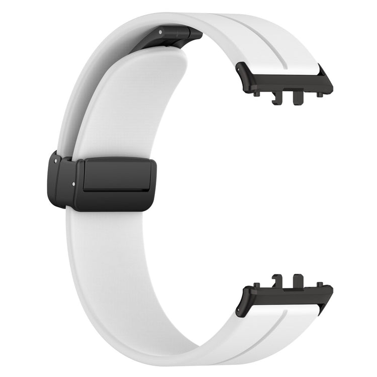 Super Comfortable Samsung Galaxy Fit 3 Silicone Strap - White#serie_2