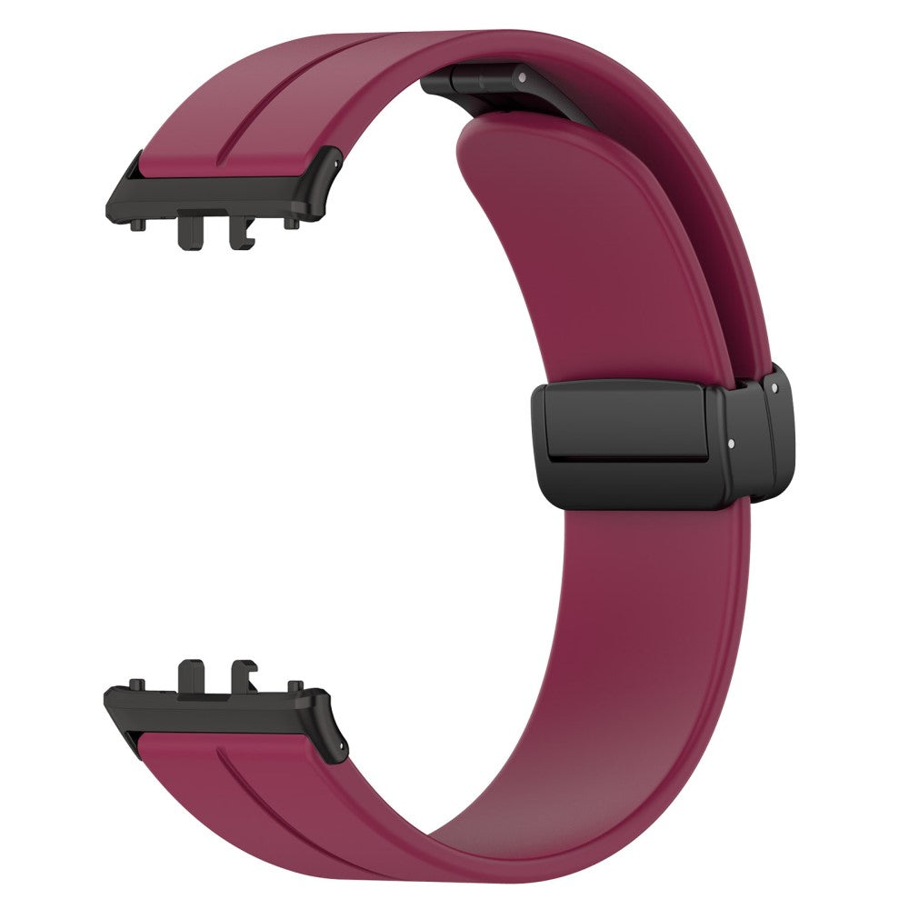 Super Comfortable Samsung Galaxy Fit 3 Silicone Strap - Red#serie_8