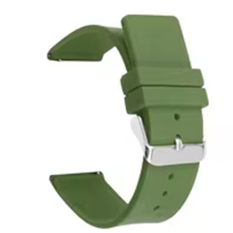 Remarkably Stylish 20mm Silicone Strap - Green#serie_2