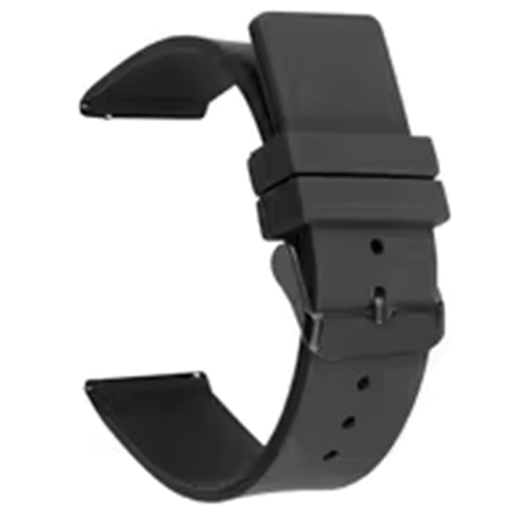 Remarkably Splendid Smartwatch Silicone Universel Strap - Black#serie_14