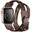 Avgjort Søt Apple Smartwatch Ekte Lær Universal Reim