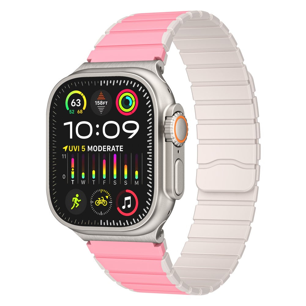 Eminent Apple Smartwatch Silicone Universel Strap - Pink#serie_3