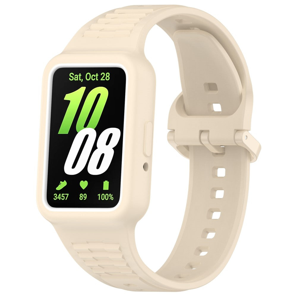 Remarkably Beautiful Samsung Galaxy Fit 3 Silicone Strap - White#serie_6