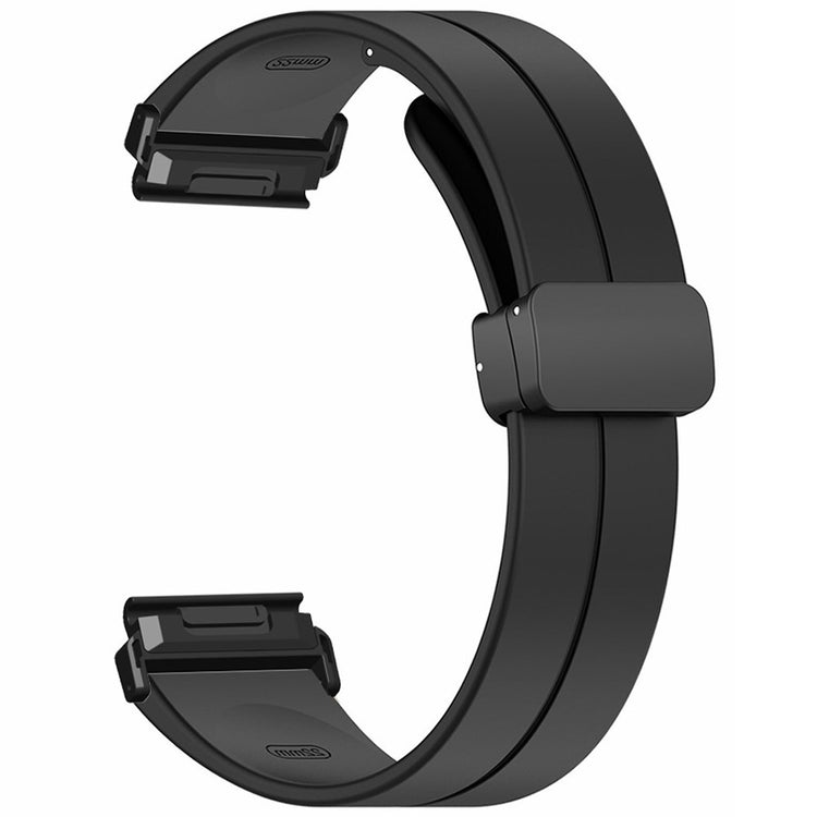 Comfortable Garmin Smartwatch Silicone Universel Strap - Black#serie_5