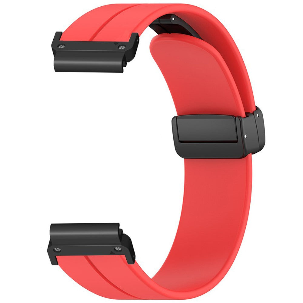 Comfortable Garmin Smartwatch Silicone Universel Strap - Red#serie_6