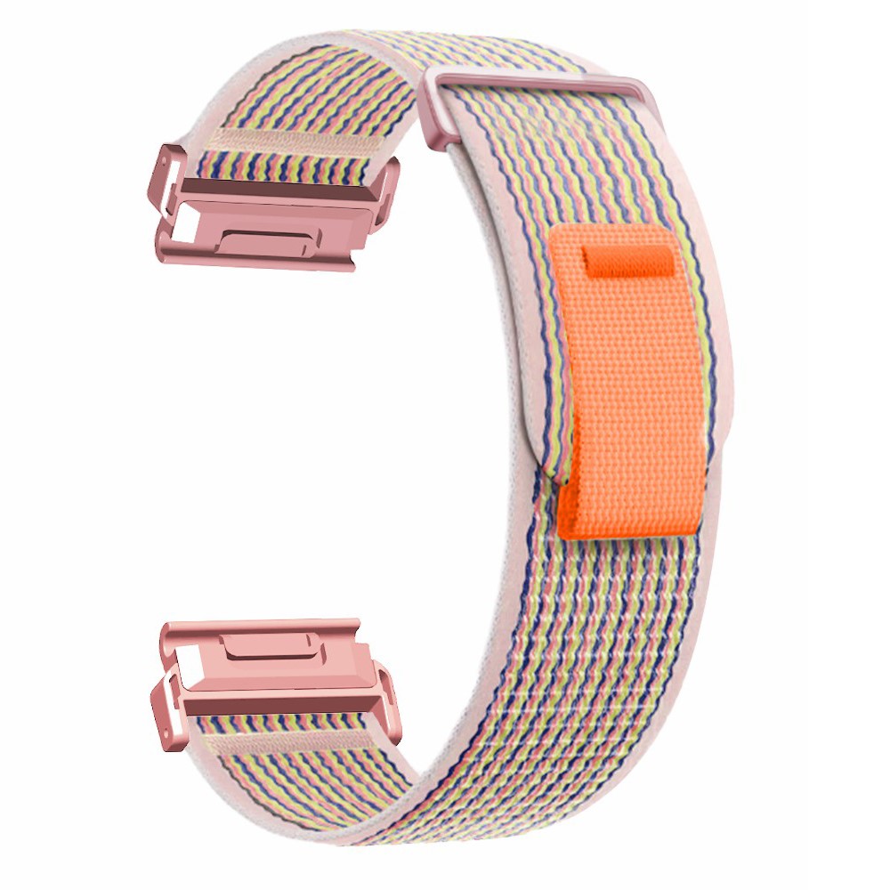 Super Stylish Smartwatch Nylon Universel Strap - Pink#serie_3