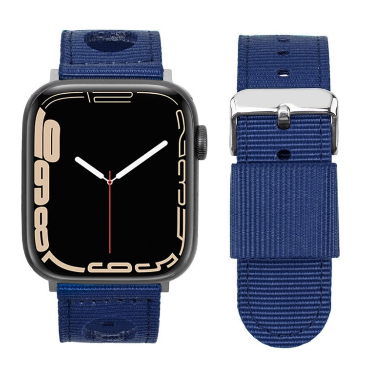 Super Cool Apple Smartwatch Nylon Universel Strap - Blue#serie_3