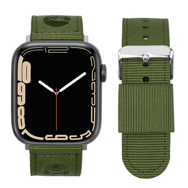 Super Cool Apple Smartwatch Nylon Universel Strap - Green#serie_10